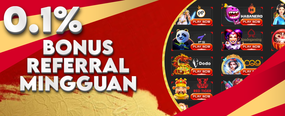 BONUS REFERRAL 0.1% SELAMANYA